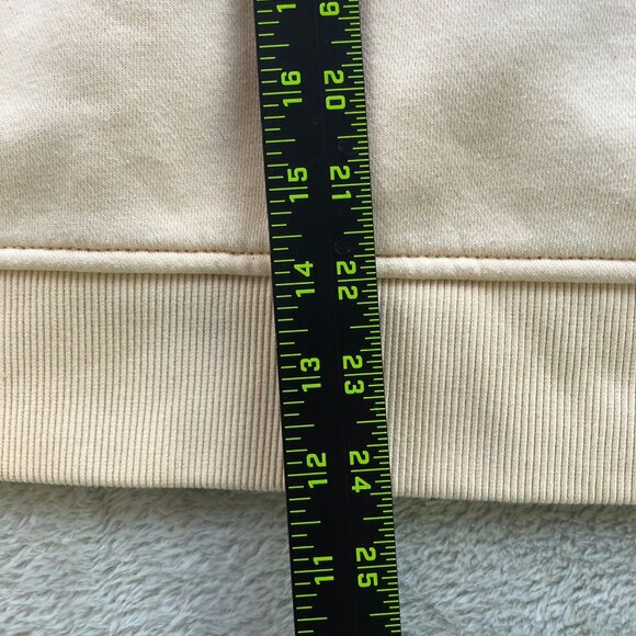 Carhartt Womens Sweatshirt Medium Relaxed Midweight Crewneck Block Logo Sleeve - Picture 5 of 16